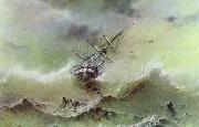 Ivan Aivazovsky Storm oil painting on canvas